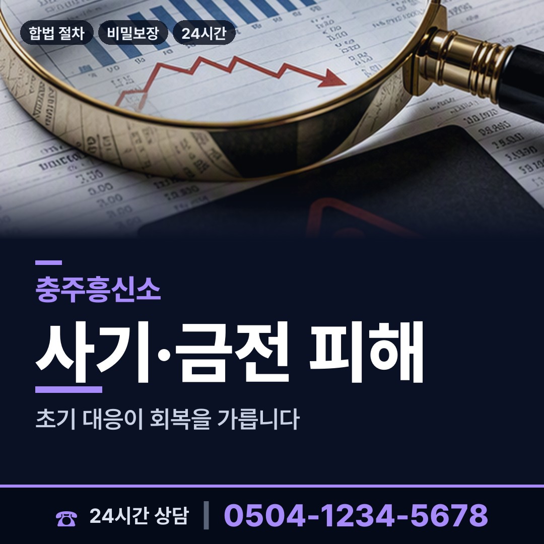 충주 교현2동 전과조회 상담 안내